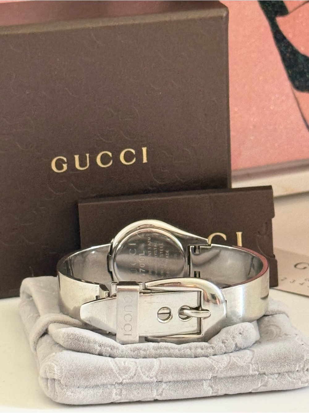 Gucci watch Silver Stainless Steel Bracelet ๐ - Picture 4 of 12